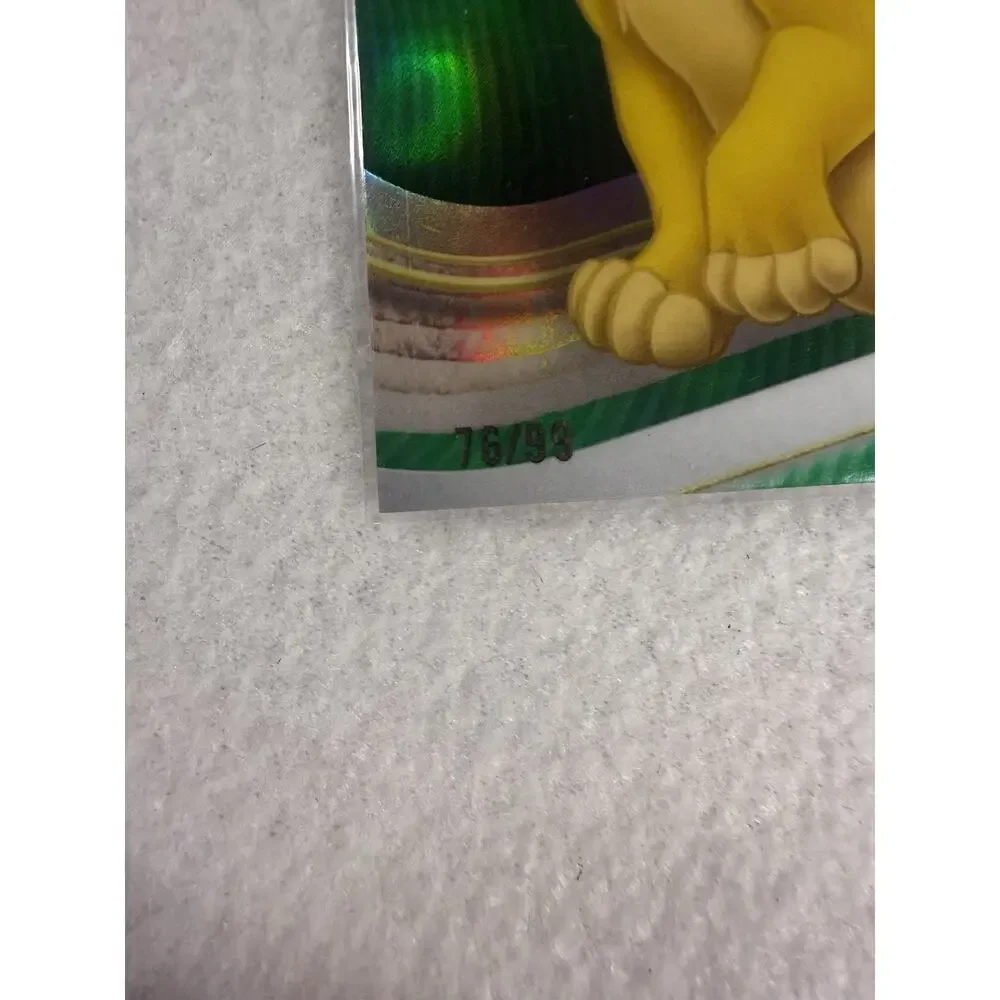 2025 Topps Non-Sport Chrome Disney Simba Green Refractor /99 #100
